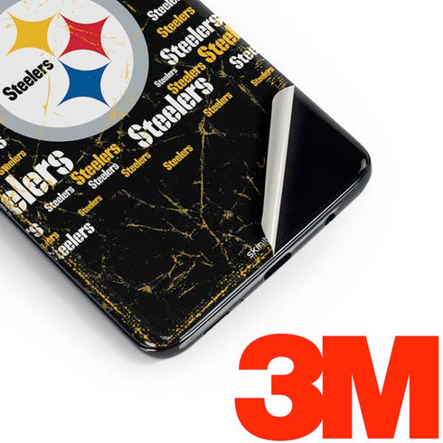 NFL Pittsburgh Steelers Black Blast Galaxy S10 Plus Skin