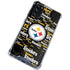 NFL Pittsburgh Steelers Black Blast Galaxy S20 FE Clear Case