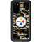 NFL Pittsburgh Steelers Black Blast Galaxy S20 Waterproof Case