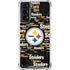 NFL Pittsburgh Steelers Black Blast Galaxy S21 5G Clear Case