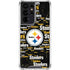 NFL Pittsburgh Steelers Black Blast Galaxy S21 Ultra 5G Clear Case