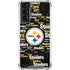 NFL Pittsburgh Steelers Black Blast Galaxy S22 Clear Case