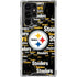 NFL Pittsburgh Steelers Black Blast Galaxy S22 Ultra Clear Case