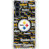 NFL Pittsburgh Steelers Black Blast Galaxy S23 FE Clear Case