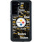 NFL Pittsburgh Steelers Black Blast Galaxy S23 Plus Waterproof Case