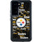 NFL Pittsburgh Steelers Black Blast Galaxy S23 Waterproof Case