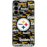 NFL Pittsburgh Steelers Black Blast Galaxy S24 Plus Clear Case