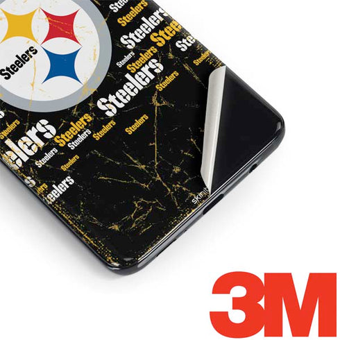 NFL Pittsburgh Steelers Black Blast Galaxy S9 Plus Skin
