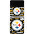 NFL Pittsburgh Steelers Black Blast Galaxy Z Flip3 5G Skin