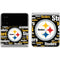 NFL Pittsburgh Steelers Black Blast Galaxy Z Flip4 5G Skin