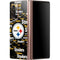 NFL Pittsburgh Steelers Black Blast Galaxy Z Fold2 5G Skin