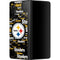 NFL Pittsburgh Steelers Black Blast Galaxy Z Fold3 5G Skin