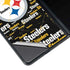 NFL Pittsburgh Steelers Black Blast Galaxy Z Fold4 5G Skin