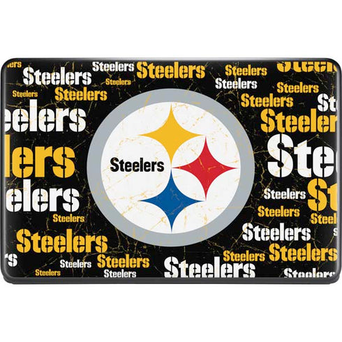 NFL Pittsburgh Steelers Black Blast Google Pixelbook Go Skin