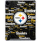 NFL Pittsburgh Steelers Black Blast iPad Pro 12.9in (2020) Clear Case