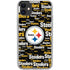 NFL Pittsburgh Steelers Black Blast iPhone 11 Clear Case