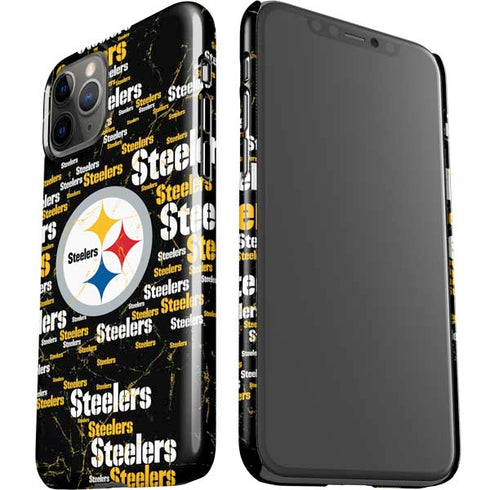 NFL Pittsburgh Steelers Black Blast iPhone 11 Pro Lite Case