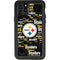NFL Pittsburgh Steelers Black Blast iPhone 11 Pro Waterproof Case