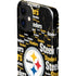 NFL Pittsburgh Steelers Black Blast iPhone 12 Mini Lite Case