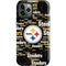 NFL Pittsburgh Steelers Black Blast iPhone 12 Pro Impact Case
