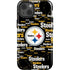 NFL Pittsburgh Steelers Black Blast iPhone 15 Impact Case