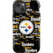 NFL Pittsburgh Steelers Black Blast iPhone 14 Impact Case