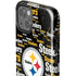 NFL Pittsburgh Steelers Black Blast iPhone 15 Impact Case