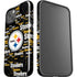 NFL Pittsburgh Steelers Black Blast iPhone 15 Impact Case