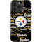 NFL Pittsburgh Steelers Black Blast iPhone 14 Pro Impact Case