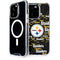 NFL Pittsburgh Steelers Black Blast iPhone 14 Pro MagSafe Case