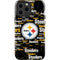 NFL Pittsburgh Steelers Black Blast iPhone 15 Pro Max Impact Case