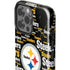 NFL Pittsburgh Steelers Black Blast iPhone 15 Pro Max Impact Case