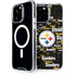 NFL Pittsburgh Steelers Black Blast iPhone 15 Pro Max MagSafe Case