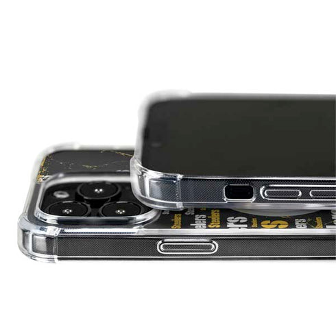 NFL Pittsburgh Steelers Black Blast iPhone 15 Pro Max MagSafe Case