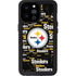 NFL Pittsburgh Steelers Black Blast iPhone 14 Pro Max Waterproof Case