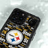 NFL Pittsburgh Steelers Black Blast iPhone 14 Pro Max Waterproof Case