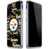 NFL Pittsburgh Steelers Black Blast iPhone SE (2nd & 3rd Gen) Clear Case