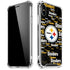 NFL Pittsburgh Steelers Black Blast iPhone X/XS Clear Case