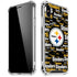 NFL Pittsburgh Steelers Black Blast iPhone XS Max Clear Case