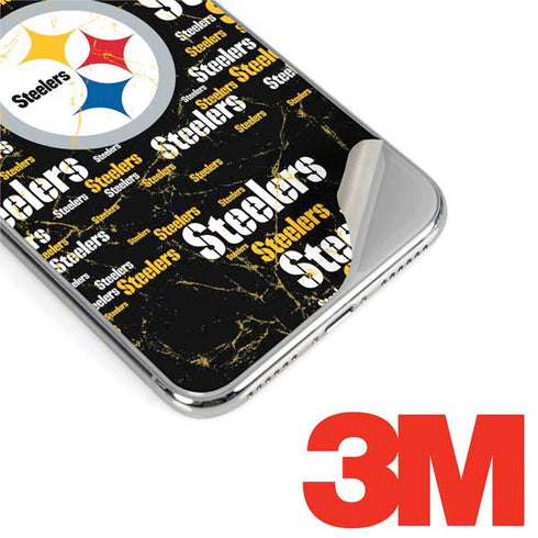 NFL Pittsburgh Steelers Black Blast iPhone XS Max Skin