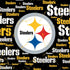 NFL Pittsburgh Steelers Black Blast iPhone XS Skin