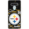 NFL Pittsburgh Steelers Black Blast LG Stylo 6 Clear Case