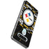 NFL Pittsburgh Steelers Black Blast LG Stylo 6 Clear Case
