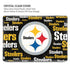 NFL Pittsburgh Steelers Black Blast MacBook Pro 16in (2021-25) Case plus Skin
