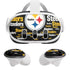 NFL Pittsburgh Steelers Black Blast Meta Quest 3 Skin