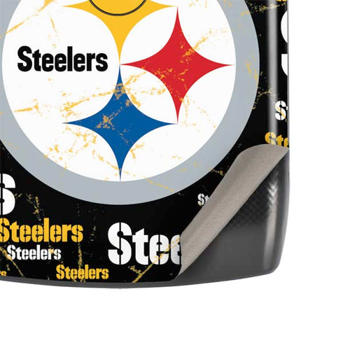 NFL Pittsburgh Steelers Black Blast Motorola RAZR Skin