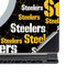 NFL Pittsburgh Steelers Black Blast MSI GS65 Stealth Laptop Skin