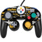 NFL Pittsburgh Steelers Black Blast Nintendo GameCube Controller Skin