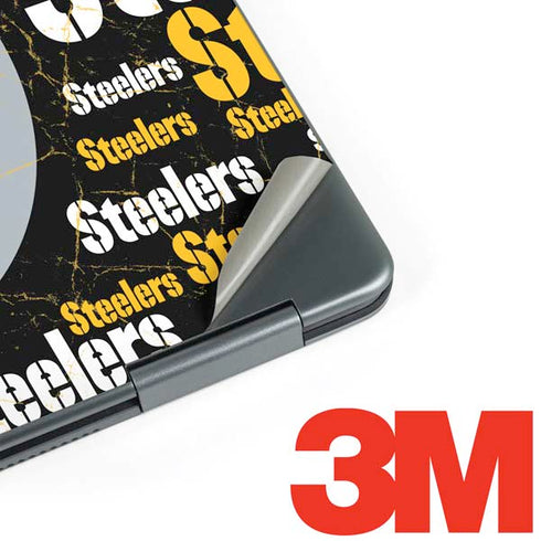 NFL Pittsburgh Steelers Black Blast Notebook 9 Pro 13in (2017) Skin