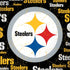NFL Pittsburgh Steelers Black Blast Notebook 9 Pro 13in (2017) Skin